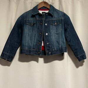 Gap Kids Jean Jacket Sweater Lined Size S (6-7)
